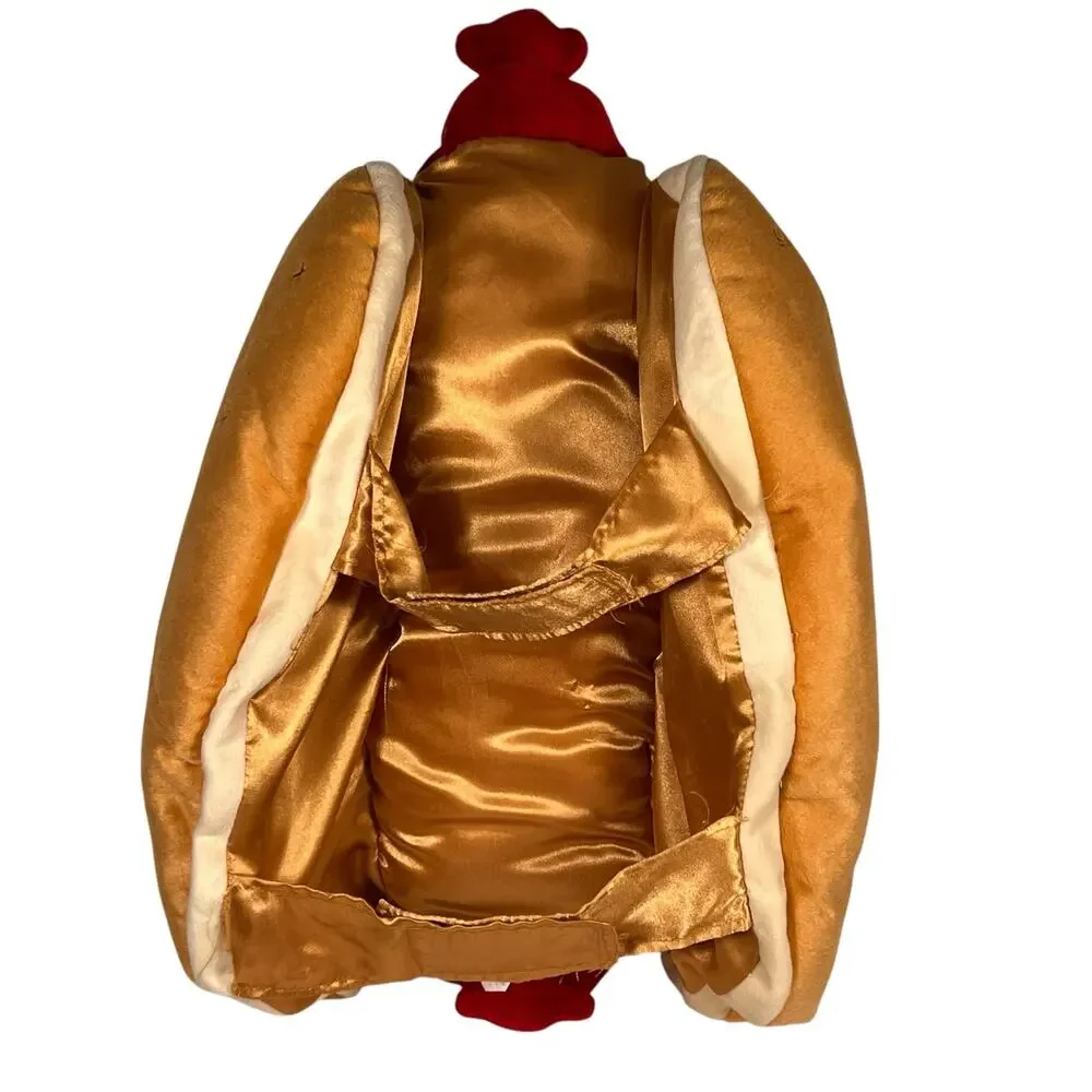 Target Hot Dog Plush Dog Costume Halloween Size Large 18